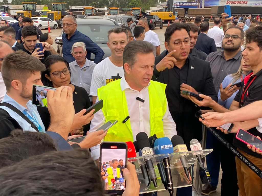 Governador Mauro Mendes - UB