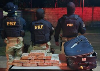 Passageiro é preso com 10kg maconha em transporte coletivo na BR-163