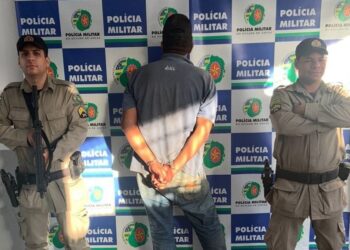 Polícia militar captura foragido da justiça de mato grosso.