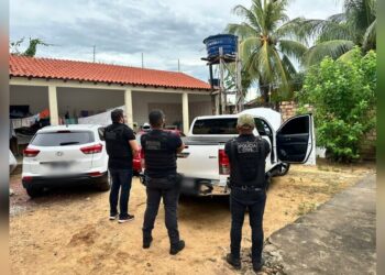 Polícia Civil recupera veículo de grupo criminoso especializado em fraude bancária, em Itaituba