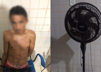 Ladrão de ventilador é preso pela PM em Itaituba