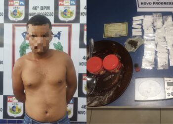 Operação policial resulta em duas prisões por tráfico de drogas em Novo Progresso, Pará