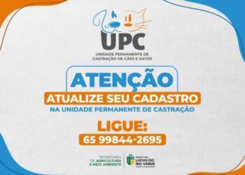 Cadastros na UPC devem ser atualizados até o final do mês de maio
