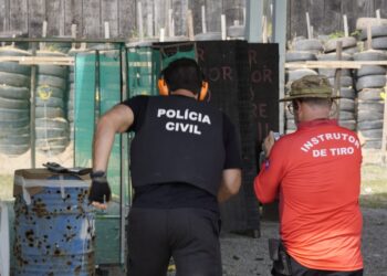 Torneio de tiro reúne policiais em confraternização do aniversário da Polícia Civil