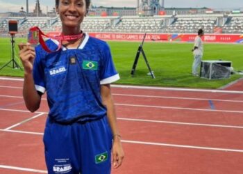 Isabelle Almeida conquista bronze no Brics Sports Games na Rússia