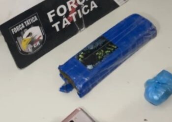Traficante preso vendendo drogas em quitinete em Cuiab