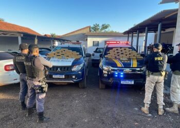 Apreensão de maconha na BR 158