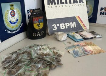 Polícia Militar prende homem por tráfico de drogas em casa no Bairro Altos da Serra