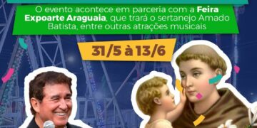 Festa de Santo Antônio 2024 agita Barra do Garças até a próxima semana.