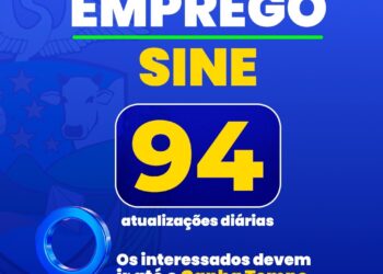 Sine de Barra do Garças divulga 94 novas oportunidades de trabalho.