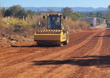 Primeira etapa de pavimentação do Nova Barra avança e algumas vias já contarão com asfalto nos próximos dias.