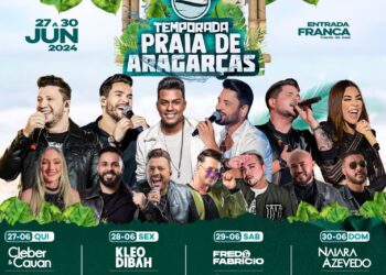 Prefeitura de Aragarças Anuncia Cronograma de Shows da Temporada de Praia 2024.