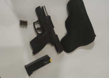 Polícia militar apreende arma de fogo em Itaituba, no Pará