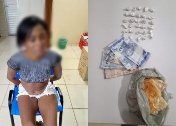 Mulher é presa suspeita de tráfico drogas em Itaituba, Pará