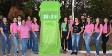 Sicredi Araxingu inaugura ponto de hidratação em Gaúcha do Norte.