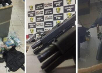 PM acha bandidos em 'point do crime' e 5 morrem em confronto, em MT…