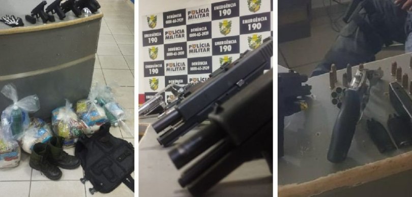 PM acha bandidos em 'point do crime' e 5 morrem