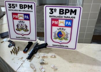 Após realizar assalto no Juá, suspeito é perseguido e preso no bairro Floresta, em Santarém