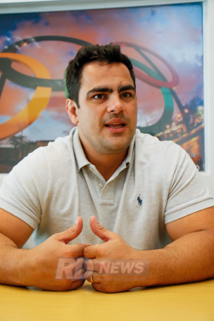 David Moura - secret�rio cultura, esporte e lazer