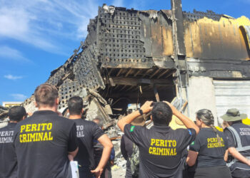 Perícia usa imagens de câmeras para investigar onde o incêndio começou | RDNEWS