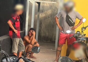 Suspeito de roubar celular de idosa em Itaituba é capturado e agredido por populares