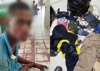 Polícia Militar prende suspeito de furto na Feirinha da Jhoil em Itaituba