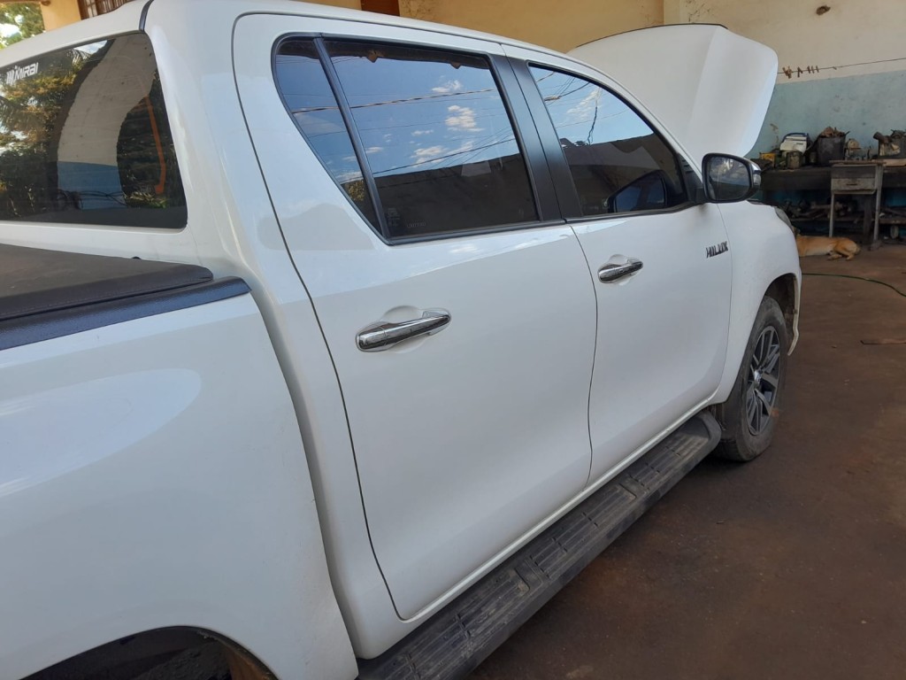 PM prende homem por receptação e recupera caminhonete roubada em