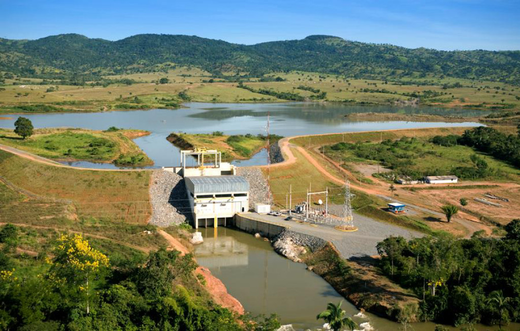 Pequena Central Hidrelï¿½trica (PCH) Salto Jauru, em Jauru