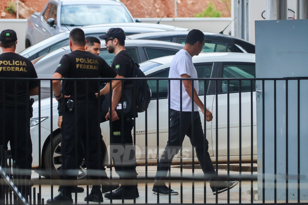 O empresï¿½rio cuiabano Andreson de Oliveira Gonï¿½alves foi o ï¿½nico alvo preso durante a operaï¿½ï¿½o da PF