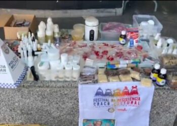 Traficante preso com drogas que seriam vendidas em show da Lady Gaga