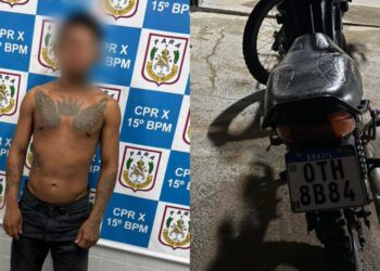 Foragido da Justiça por homicídio é capturado durante patrulhamento no residencial Viva Itaituba