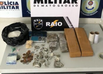 Cia Raio prende integrantes de facção criminosa e apreendem entorpecentes em Mato Grosso
