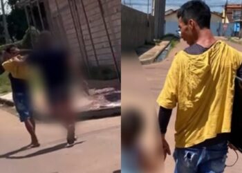 Suspeito de furto é capturado por policial penal à paisana e obrigado a devolver objetos em Itaituba
