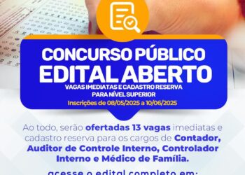 Prefeitura de Barra do Garças lança concurso público com vagas para nível superior.