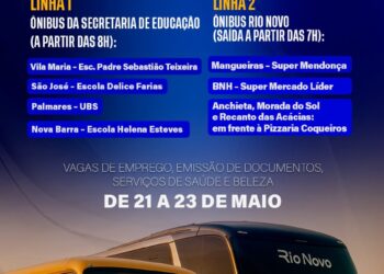 1º Mutirão do Emprego terá transporte gratuito em Barra do Garças.