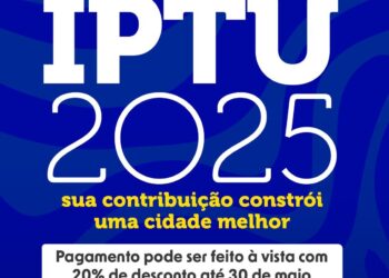 Prazo para pagamento da cota única do IPTU 2025 com desconto termina amanhã em Barra do Garças
