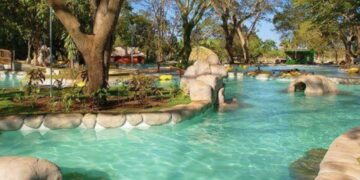 Barra do Garças: Parque das Águas Quentes é fechado para reforma em instalações elétricas.