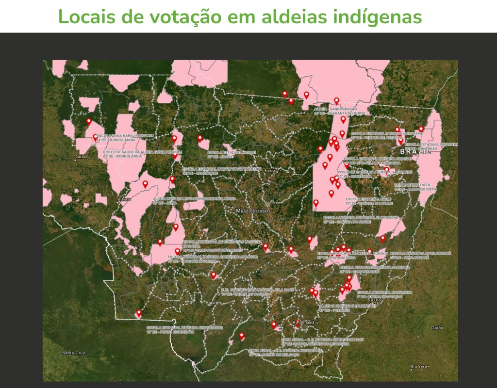 mt e vota��o em �reas de dificil acesso