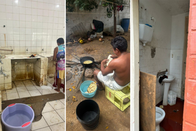 DP aciona Prefeitura por comida e reforma de abrigos para