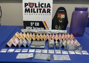 operação tolerância zero prende suspeita de tráfico em torixoréu