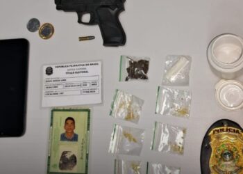 Polícia civil prende suspeito por tráfico de drogas e posse irregular de arma em Barra do Garças