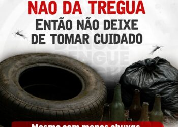 Prefeitura mantém ações preventivas contra o Aedes aegypti durante o período de estiagem