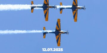 Barra do Garças recebe apresentação da “Esquadrilha da Fumaça”