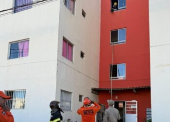 Fogo em apartamento deixa criana ferida e mulher hospitalizada | FOLHAMAX