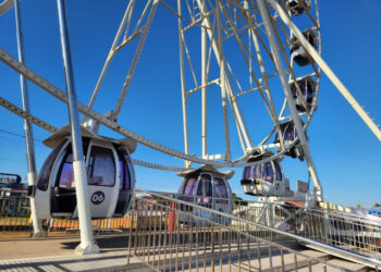 Roda-gigante na Expoagro é liberada para funcionamento após incêndio | RDNEWS