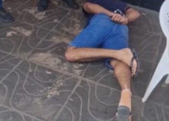 Foragido por roubo e assassinato preso aps perseguio em MT | FOLHAMAX
