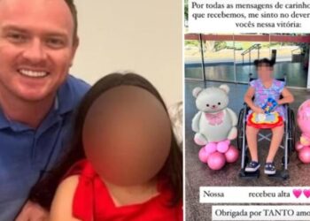 Aps 23 dias, filha que perdeu me e foi esfaqueada pelo pai tem alta hospitalar em MT