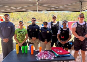 PRF apoia ação educativa de trânsito em Barra do Garças (MT)