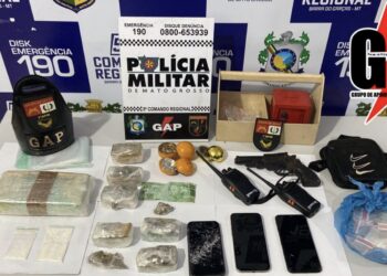 Gap prende suspeito por tráfico de drogas e simulacro e entorpecentes em Barra do Garças