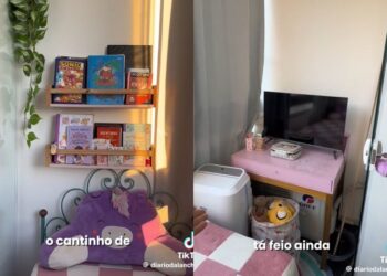 Mãe rebate críticas após viralizar ao transformar varanda em quarto para a filha em SC: ‘Mais luxo que muita gente’ | Santa Catarina